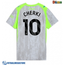 Fotballdrakt Dame Manchester City Rayan Cherki #10 Tredjedrakt 2025-26 Kortermet